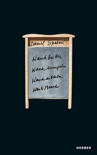 9783866788381: Daniel Spoerri: Waschbretter, Waschrumpeln, Waschrubbeln, Washboard