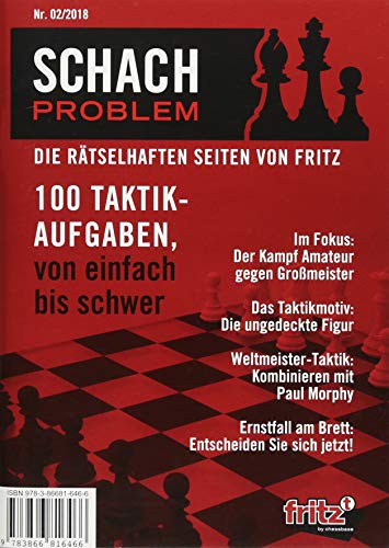 Beispielbild fr Schach Problem #02/2018: Die rtselhaften Seiten von Fritz zum Verkauf von medimops