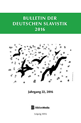 Imagen de archivo de Bulletin der deutschen Slavistik 2016: Jg. 22/2016 a la venta por medimops