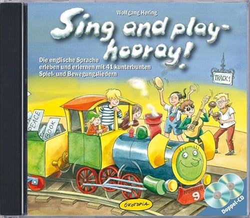 Beispielbild fr Doppel-CD Sing and play - hooray!: Die englische Sprache erleben und erlernen mit 41 kunterbunten Spiel- und Bewegungsliedern zum Verkauf von medimops