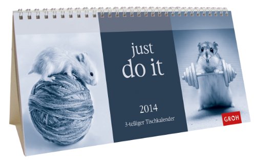 9783867139519: Just do it 2014: Tischkalender
