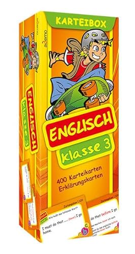 Imagen de archivo de Karteibox Englisch Klasse 3: mit farbigen Karteikarten a la venta por medimops