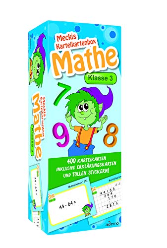 Beispielbild fr Karteibox Mathe Klasse 3: mit 400 farbigen Karteikarten und tollen Stickern zum Verkauf von medimops