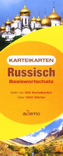 9783867151054: Karteikarten Russisch Basiswortschatz