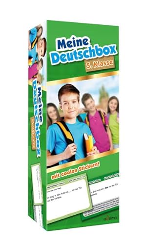 Beispielbild fr Karteikarten Meine Deutschbox 5. Klasse zum Verkauf von medimops