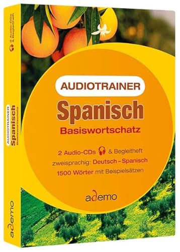 Beispielbild fr Audiotrainer Spanisch Basiswortschatz. 2 CDs: 1500 Wrter mit Beispielstzen zum Verkauf von medimops