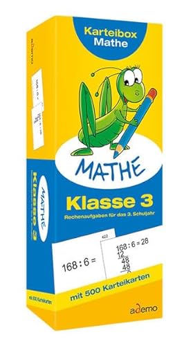 Stock image for Karteibox Mathe, Klasse 3: Rechenaufgaben fr das 3. Schuljahr for sale by medimops