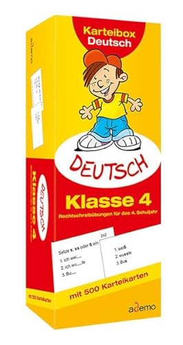 Beispielbild fr Karteibox Deutsch, Klasse 4 zum Verkauf von Hamelyn