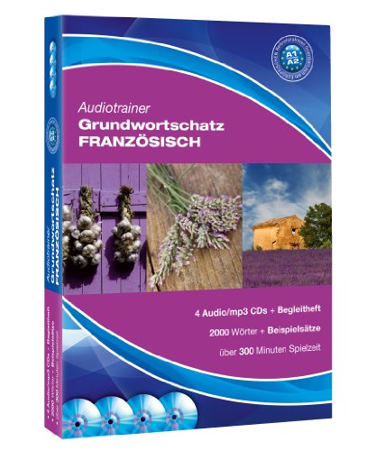 9783867157216: Audiotrainer Franzsisch Grundwortschatz, 4 CDs
