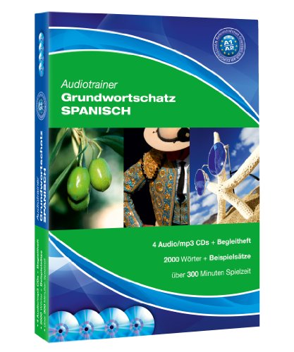 Beispielbild fr Audiotrainer Spanisch Grundwortschatz, 4 CDs zum Verkauf von medimops