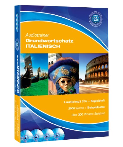 Imagen de archivo de Audiotrainer Italienisch Grundwortschatz, 4 CDs a la venta por medimops