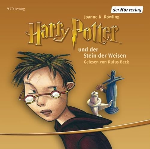 9783867173513: Harry Potter 1 und der Stein der Weisen: Gelesen von Rufus Beck