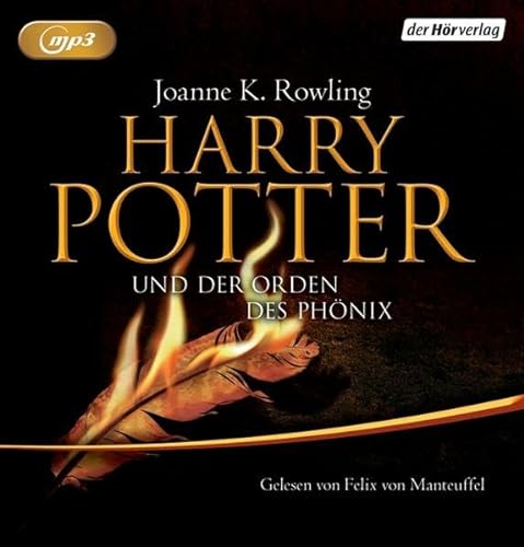 Harry Potter und der Orden des Phönix: Gelesen von Felix von Manteuffel - Rowling, Joanne K.