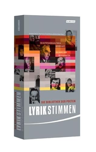 9783867175197: Lyrikstimmen. Limitierte Edition: Die Bibliothek der Poeten. 122 Autorinnen und Autoren. 420 Gedichte. 100 Jahre Lyrik im Originalton