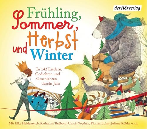 Stock image for Frhling, Sommer, Herbst Und Winter, 4 Audio-Cds: In 142 Liedern, Gedichten Und Geschichten Durchs Jahr. Lesungen Mit Musik for sale by Revaluation Books