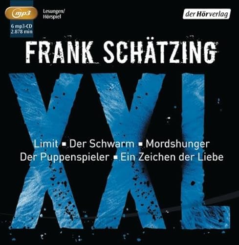 Beispielbild für Frank Schätzing XXL: Limit / Der Schwarm / Mordshunger / Der Puppenspieler / Ein Zeichen der Liebe mp3 zum Verkauf von medimops
