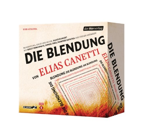 9783867178938: Canetti, E: Blendung/12 CDs