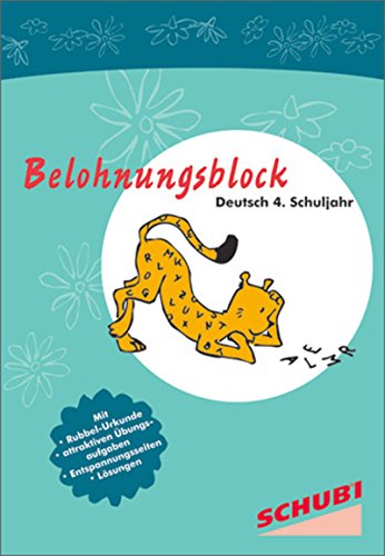 Beispielbild fr Belohnungsblcke Deutsch: Belohnungsblock Deutsch: 4. Schuljahr zum Verkauf von medimops