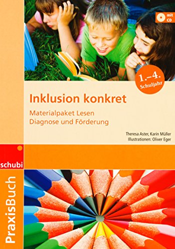 Beispielbild fr Inklusion konkret Materialpaket Lesen - Diagnose und Frderung Praxisbuch zum Verkauf von Buchpark