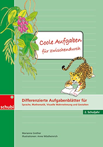 9783867235778: Coole Aufgaben fr zwischendurch: Differenzierte Aufgabenbltter fr Sprache, Mathematik, Visuelle Wahrnehmung und Gestalten: 2. Schuljahr