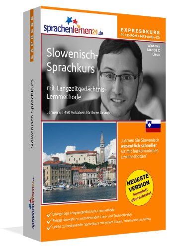 Stock image for Sprachenlernen24.de Slowenisch-Express-Sprachkurs PC CD-ROM fr Windows/Linux/Mac OS X + MP3-Audio-CD: Werden Sie in wenigen Tagen fit fr Ihre Reise nach Slowenien for sale by Buchmarie