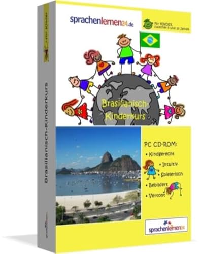 Stock image for CD-Rom Brasilianisch-Kindersprachkurs von Sprachenlernen24.de: Kindgerecht bebildert und vertont fr ein spielerisches Brasilianischlernen. Ab 5 Jahren. PC CD-ROM fr Windows 8,7,Vista,XP / Linux / Mac OS X for sale by a Livraria + Mondolibro