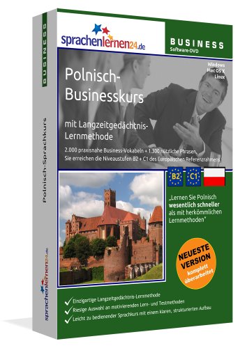 Beispielbild fr Polnisch-Businesskurs mit Langzeitgedchtnis-Lernmethode von Sprachenlernen24.de: Lernstufen B2+C1. Businesspolnisch lernen fr den Beruf. Software PC CD-ROM fr Windows 8,7,Vista,XP/Linux/Mac OS X zum Verkauf von Buchmarie