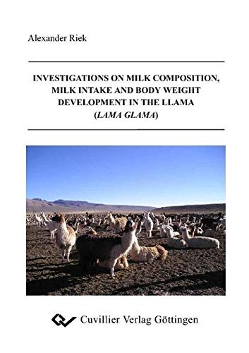 9783867270717: Riek, A: Investigations on Milk Composition, Milk Intake