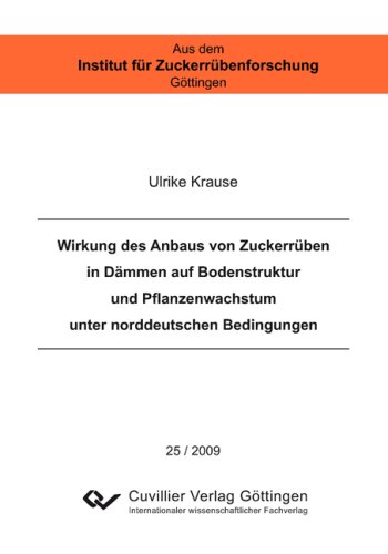 9783867279246: Krause, U: Wirkung des Anbaus von Zuckerrben in Dmmen