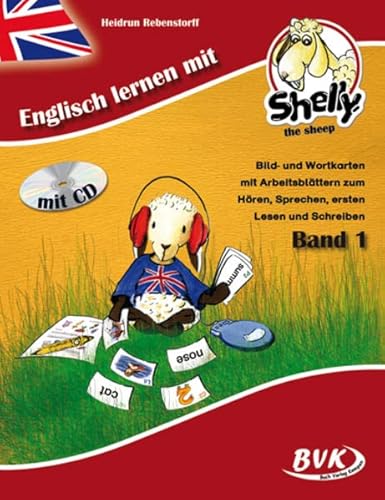 Stock image for Englisch lernen mit Shelly Schlerband 1 inkl. CD: Bild- und Wortkarten mit Arbeitsblttern zum Hren, Sprechen und ersten Lesen. Schlerband 1 for sale by medimops