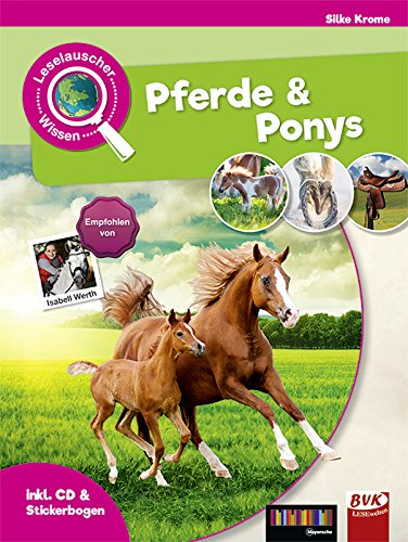 9783867408233: Leselauscher Wissen: Pferde und Ponys (inkl. CD & Stickerbogen): 3