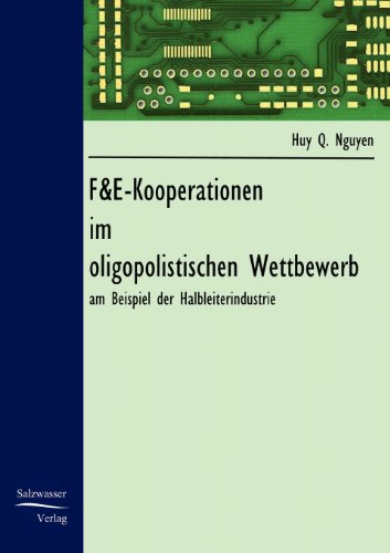 Beispielbild fr F&E-Kooperationen im oligopolistischen Wettbewerb zum Verkauf von Buchpark