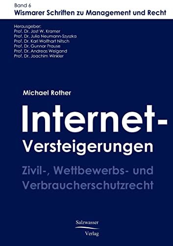 Stock image for Internet-Versteigerungen for sale by Chiron Media