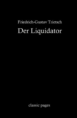 Stock image for Der Liquidator (German Edition) for sale by Lucky's Textbooks