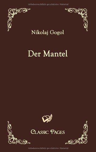 9783867412612: Der Mantel (Classic Pages)