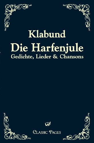 Stock image for Die Harfenjule for sale by Chiron Media