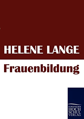 9783867415996: Frauenbildung (German Edition)