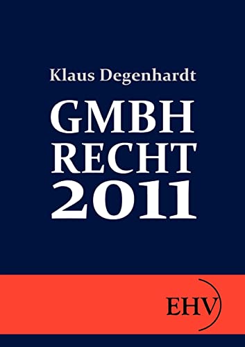 Beispielbild fr GMBH-RECHT 2011 zum Verkauf von Buchpark