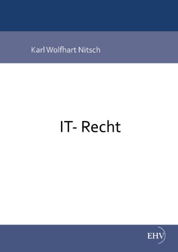 Beispielbild fr IT-Recht (German Edition) zum Verkauf von Lucky's Textbooks