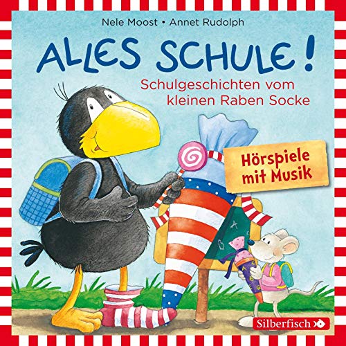 Stock image for Alles Schule!: und weitere Geschichten vom kleinen Raben Socke : 1 CD (Kleiner Rabe Socke) for sale by medimops