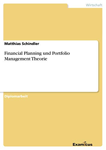 Stock image for Financial Planning und Portfolio Management Theorie for sale by Chiron Media