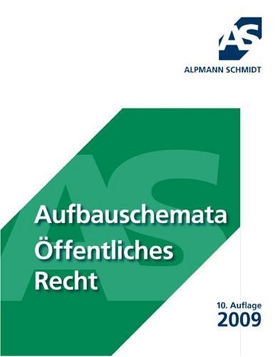 Beispielbild fr Aufbauschemata ffentliches Recht zum Verkauf von Norbert Kretschmann