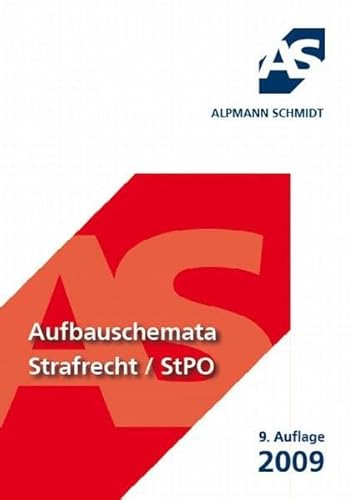 Aufbauschemata, Straftrecht / StPO: Strafrecht- Benutzerhinweise, Grundregeln der strafrechtlichen Fallbearbeitung, Inhalsverzeichnis / §§-Register, . Teil; Strafprozeßrecht, Verfahrensstadien - Rolf Krüger, Christian Sommer