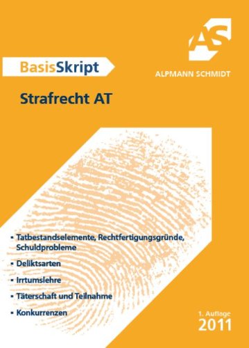 Stock image for BasisSkript Strafrecht AT for sale by medimops