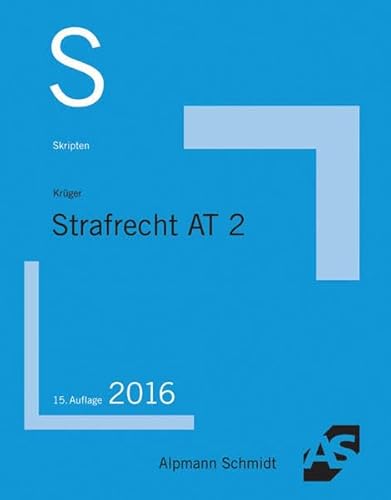 Stock image for Skript Strafrecht AT 2: 2016 for sale by medimops