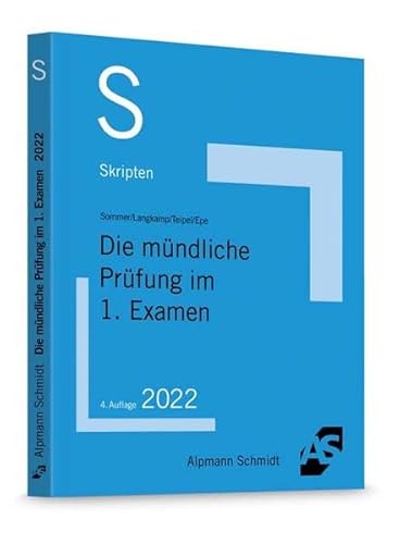 Beispielbild fr Skript Die mndliche Prfung im 1. Examen zum Verkauf von Jasmin Berger