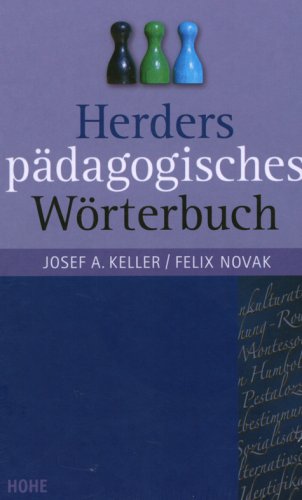Stock image for Herders pdagogisches Wrterbuch for sale by medimops