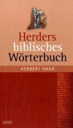 Stock image for Herders Biblisches Wrterbuch for sale by medimops
