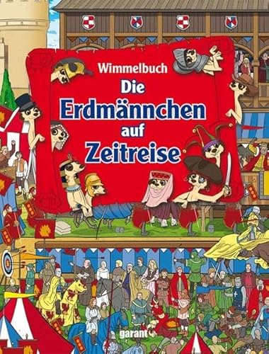 Beispielbild fr Wimmelbuch - Die Erdmnnchen auf Zeitreise zum Verkauf von medimops