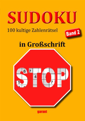 Beispielbild fr Sudoku in Groschrift 02: 100 kultige Zahlenrtsel zum Verkauf von medimops